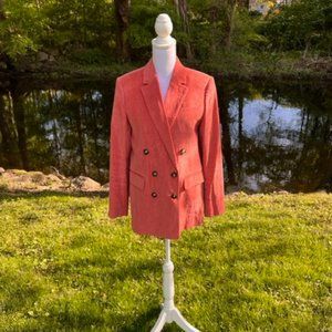 JCREW Nalya corduroy double breasted blazer - size 8